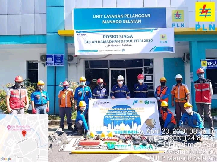 PLN UP3 Manado Jamin Pasokan Listrik di Bulan Ramadan Aman
